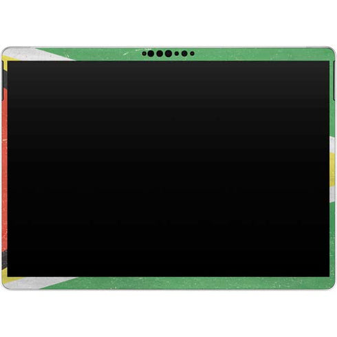 Guyana Flag Distressed Surface Pro 8 Skin